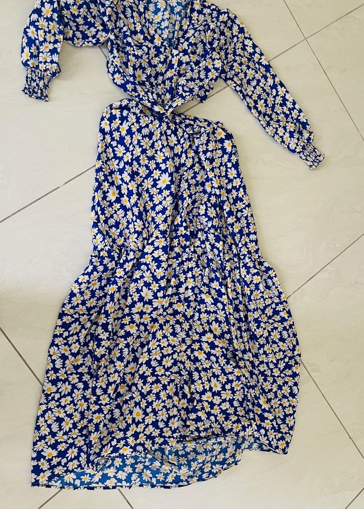 Floral Print Maxi Dress