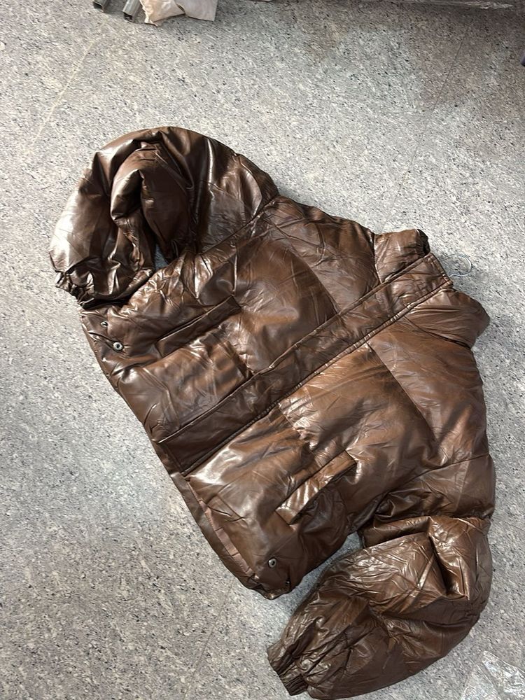 Brown Puffer Jacket