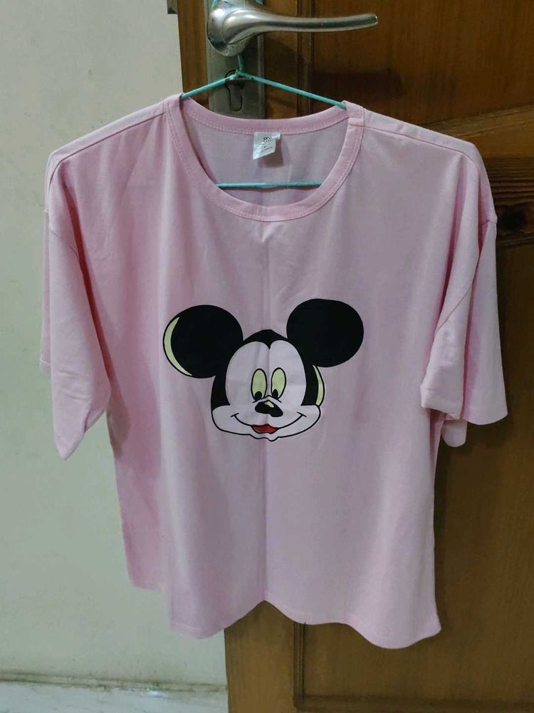 Cute Mickey Mouse Graphic Tee