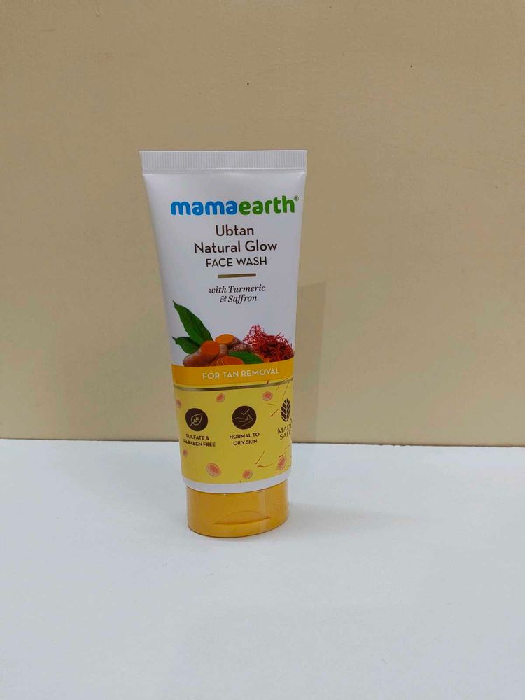 Mamaearth Ubtan Natural Glow Face Wash