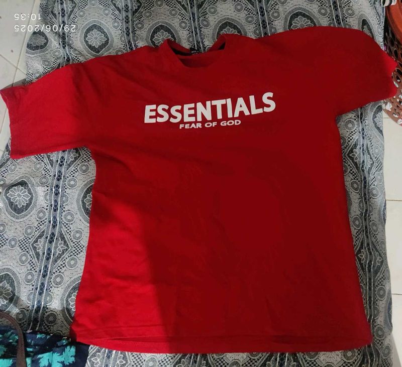 Essentials Red Tee