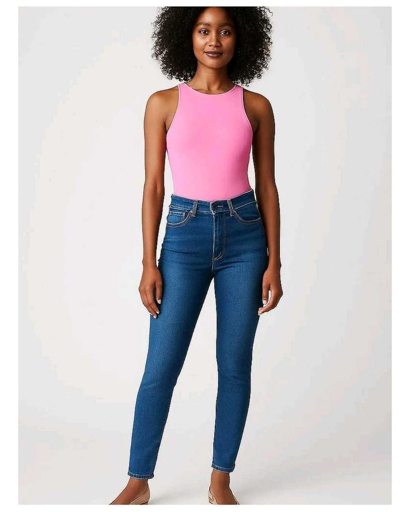 Stylish Baby Pink Bodysuit