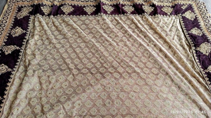 Elegant Embroidered Royal Saree