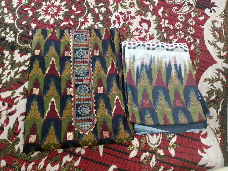 Unstitched Dress Material