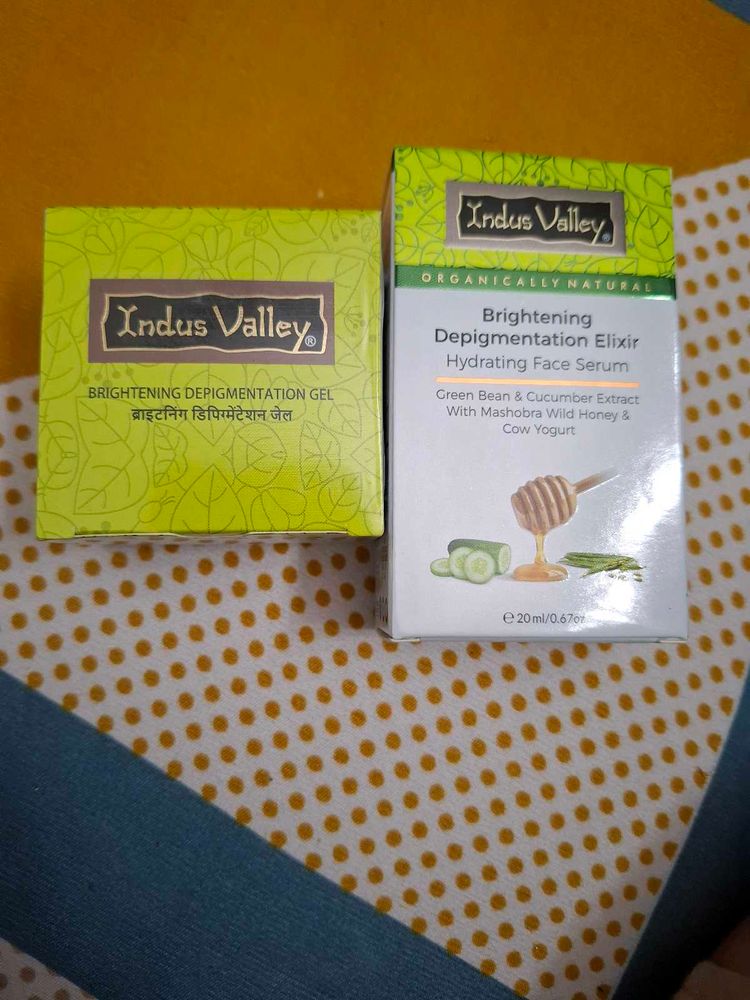 Indus Valley Serum &amp; Depigmentation Gel