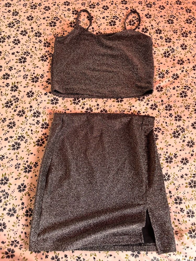 Sparkly Two-Piece Set