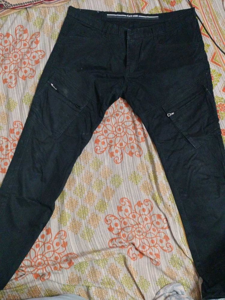 Black Cargo Pants