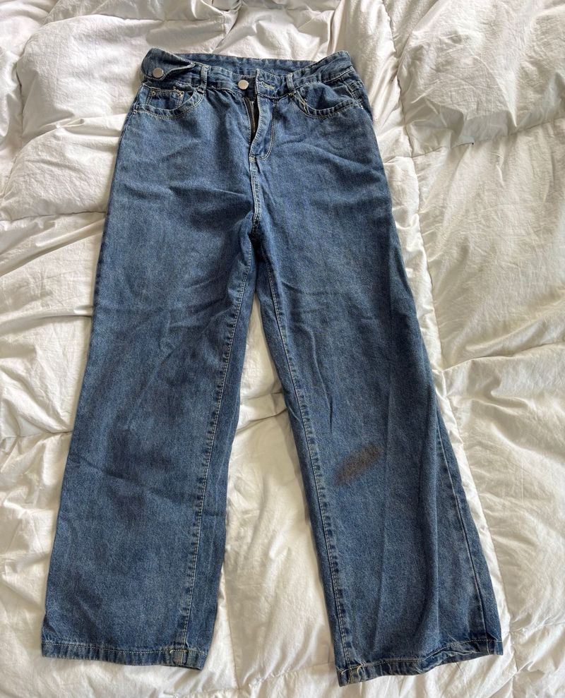Straight Denim Jeans