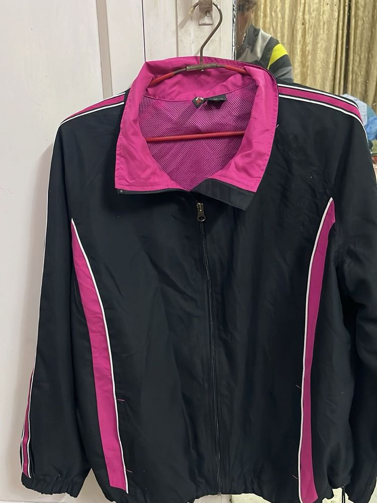 Stylish Black &amp; Pink Jacket