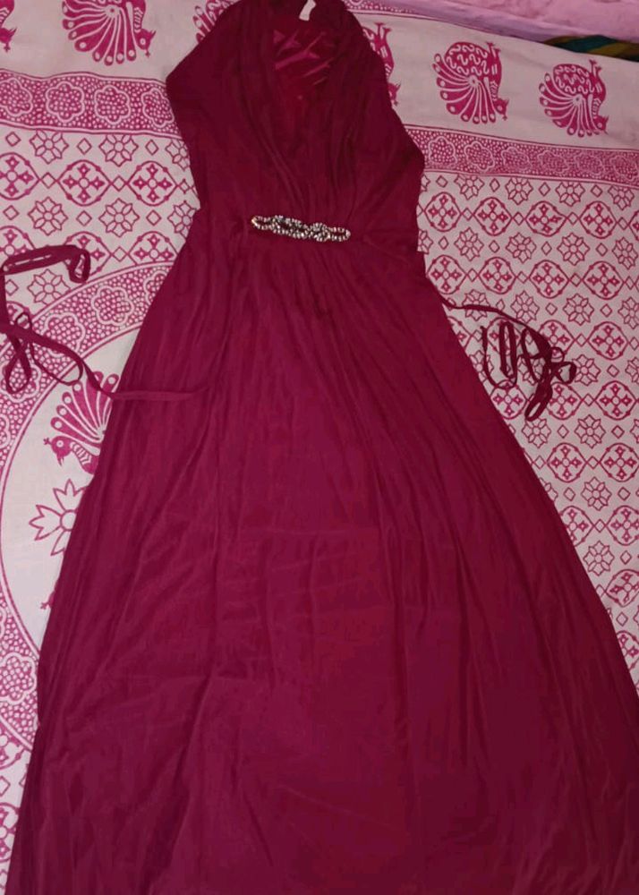 Rs - 160 Only Beautiful Designer Long Women Gown