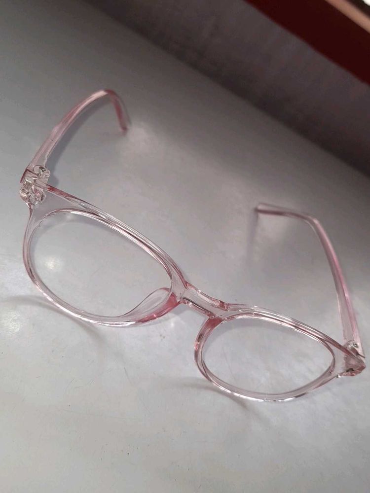 Pink Frame Glasses