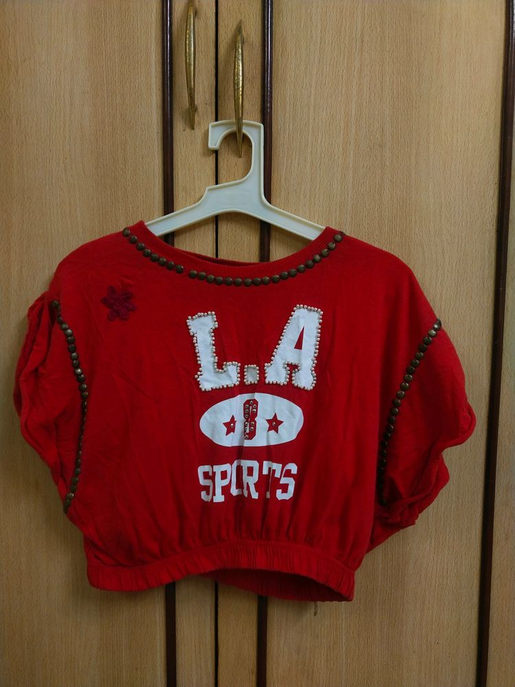 Hot Imported LA 🇺🇲 Crop Top