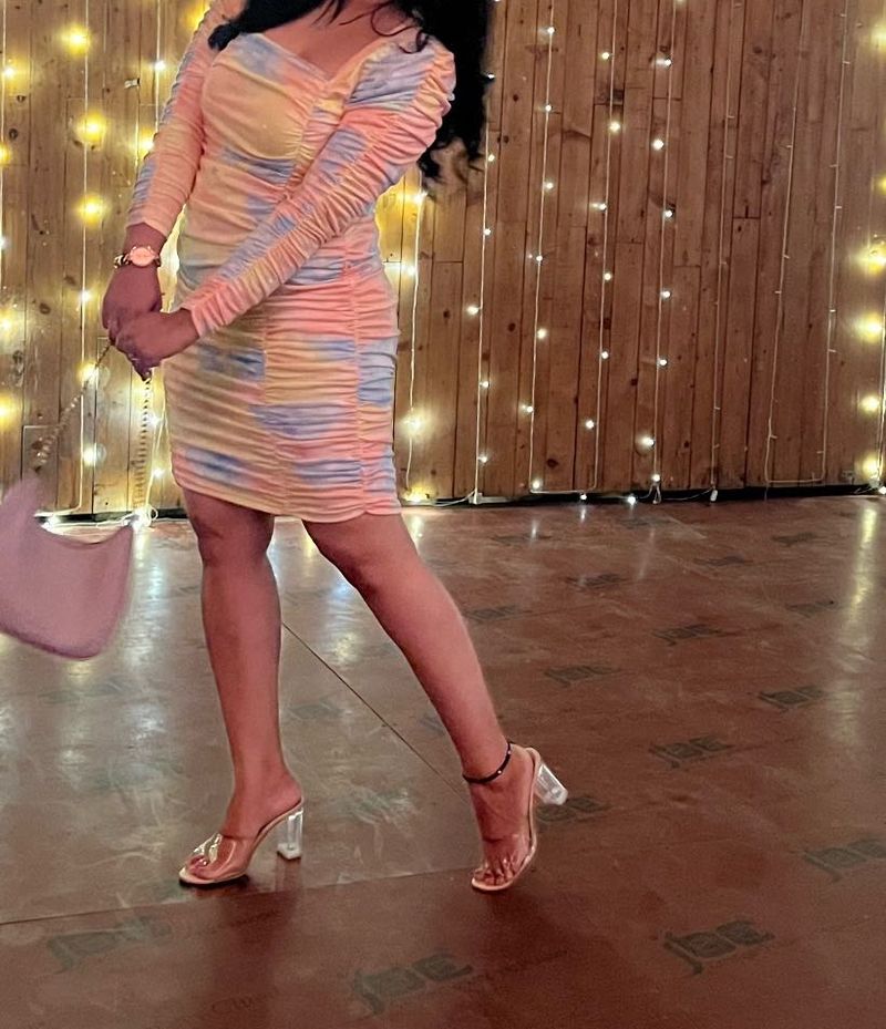 Ruched Bodycon Mini Dress
