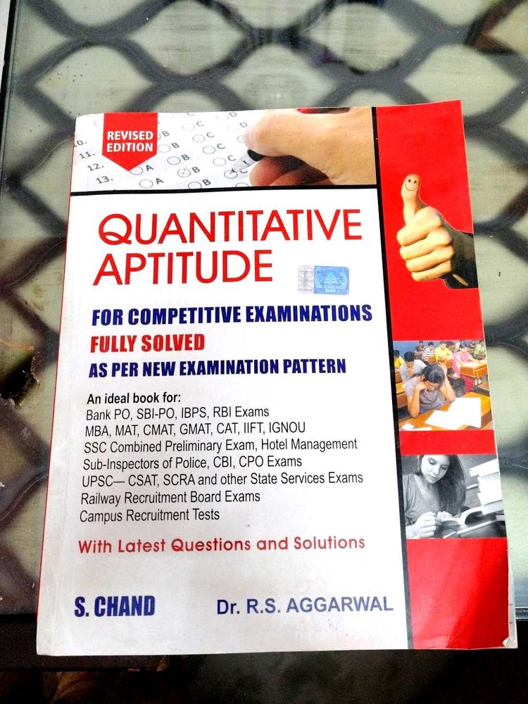 Quantitative Aptitude by Dr. R.S. Aggarwal
