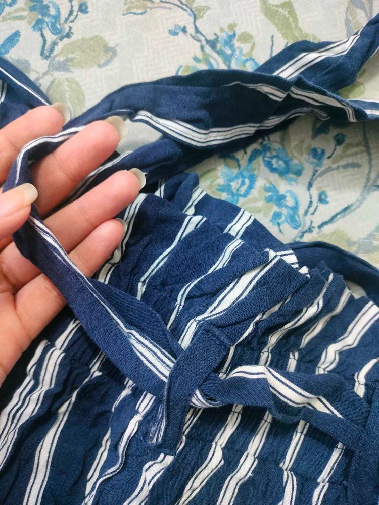 Fancy Blue Striped Trousers💙