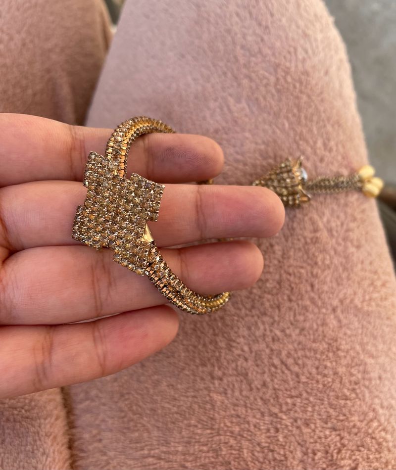 Golden Stone Bracelet