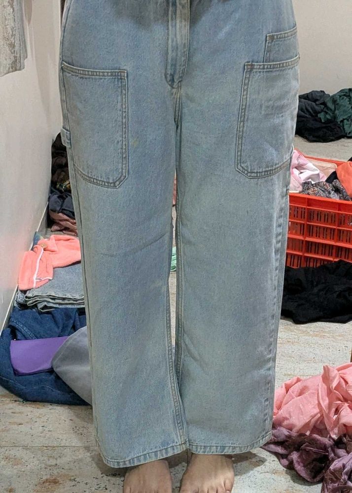 Light Wash Carpenter Jeans