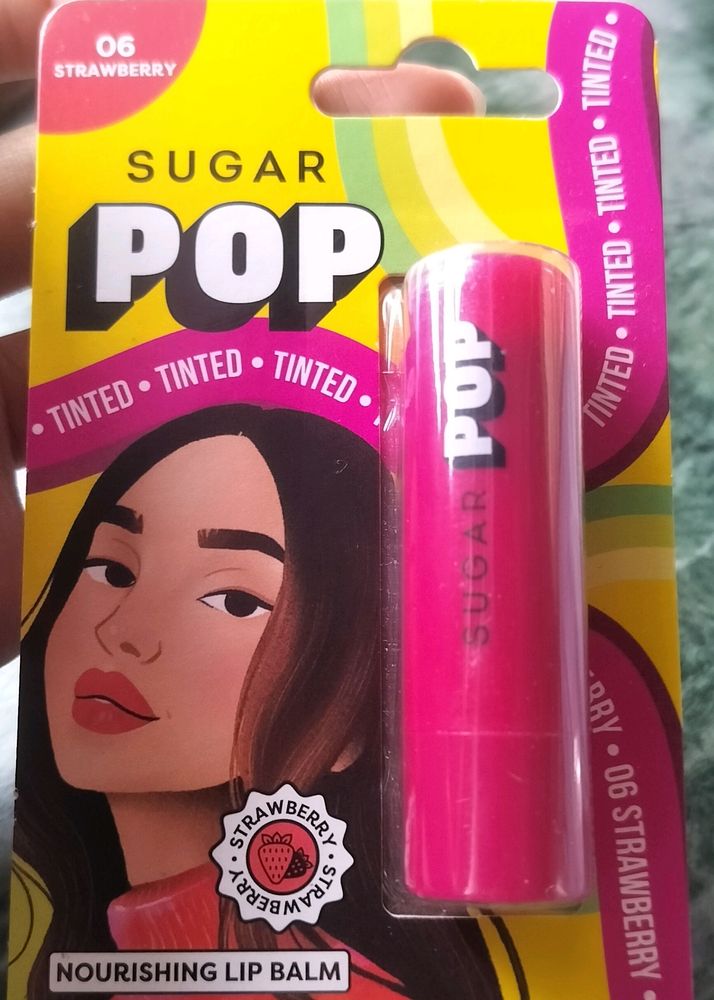 Sugar Pop Tinted Lil Balm (STRAWBERRY 06)