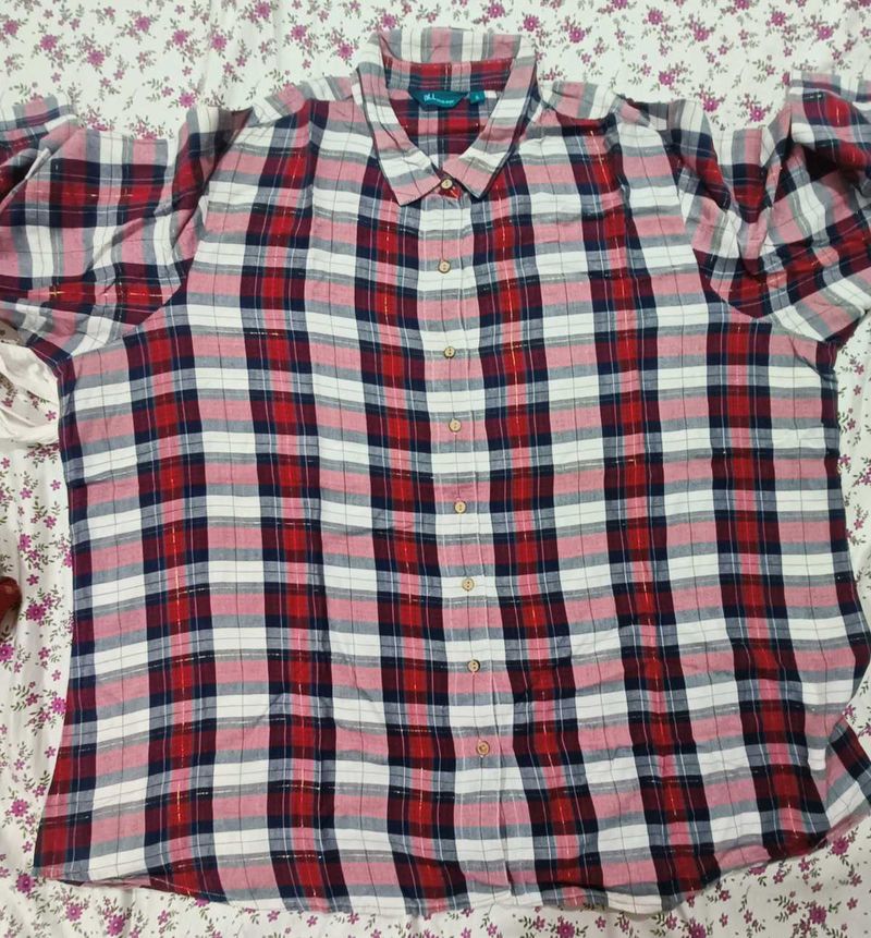 Plaid Button Down Shirt