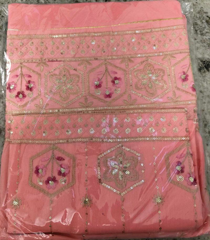 Unstitched  Fabric kurti kanchali