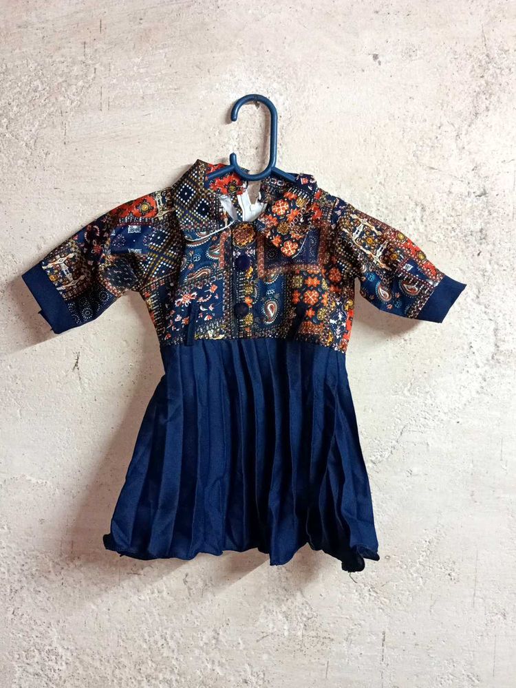 NEW Girl&#39;s Fashion Top Dress Multicolour
