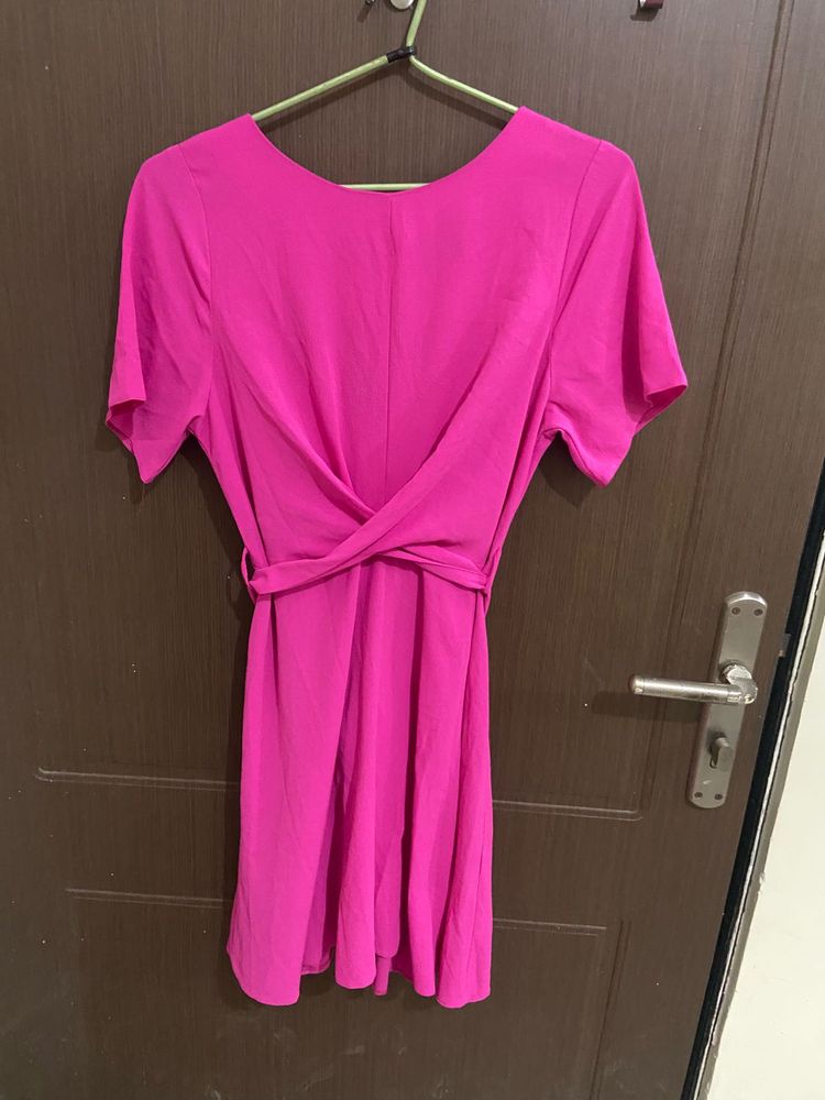 primark pink cross dress