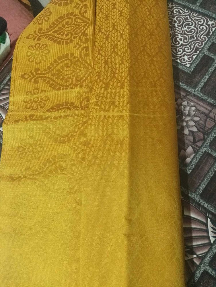Golden Weave Saree