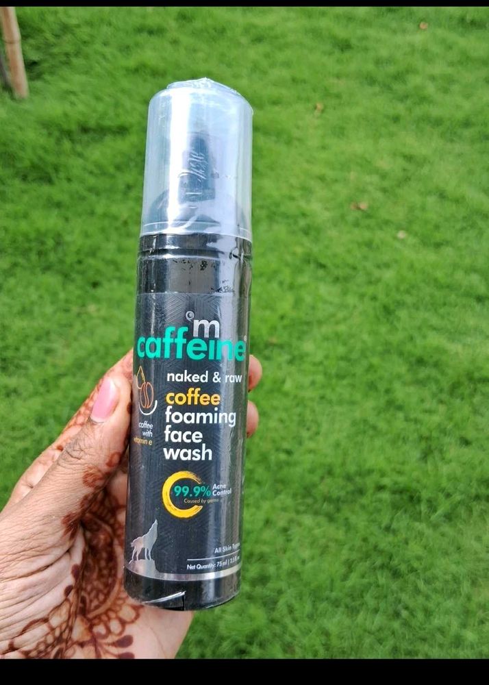 mCaffeine Coffee Foaming Face Wash