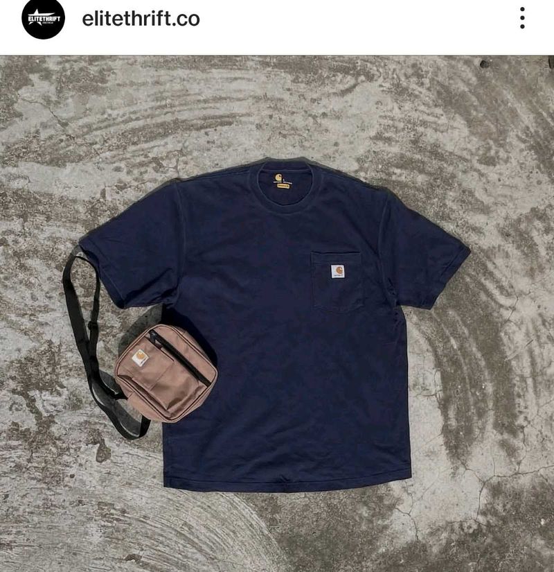 Carhartt Navy Blue T-Shirt