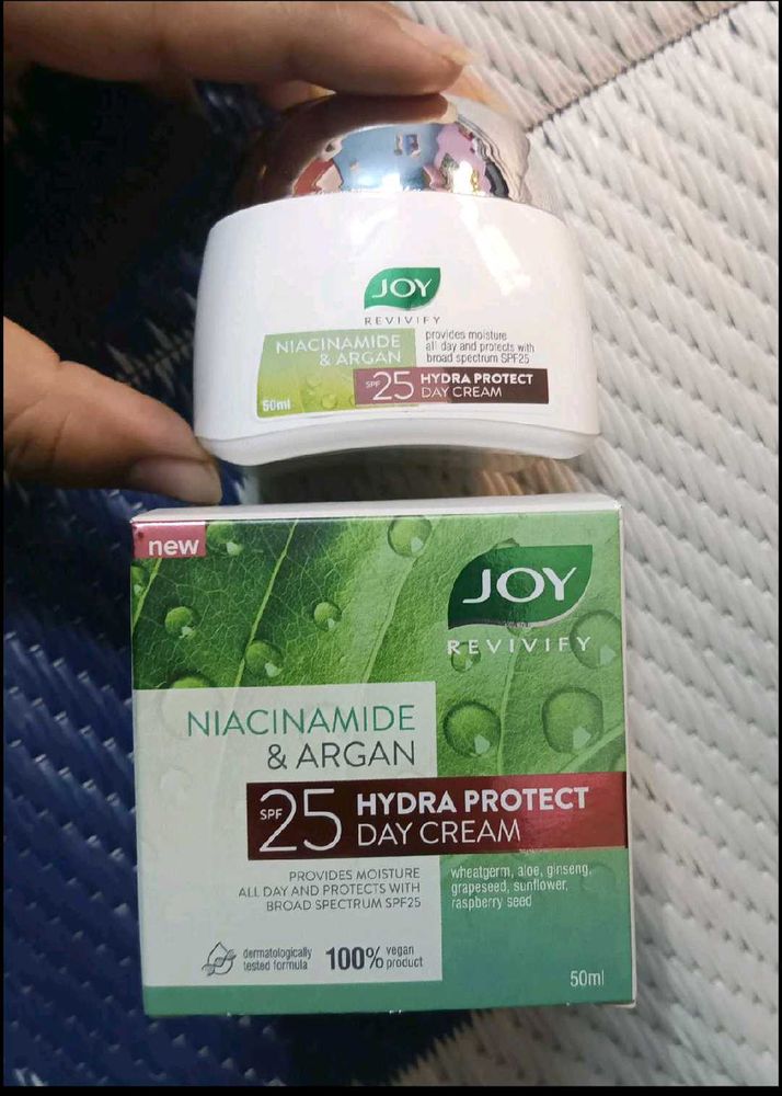 Joy Niacinamide And Argan Hydra Protect Day Cream