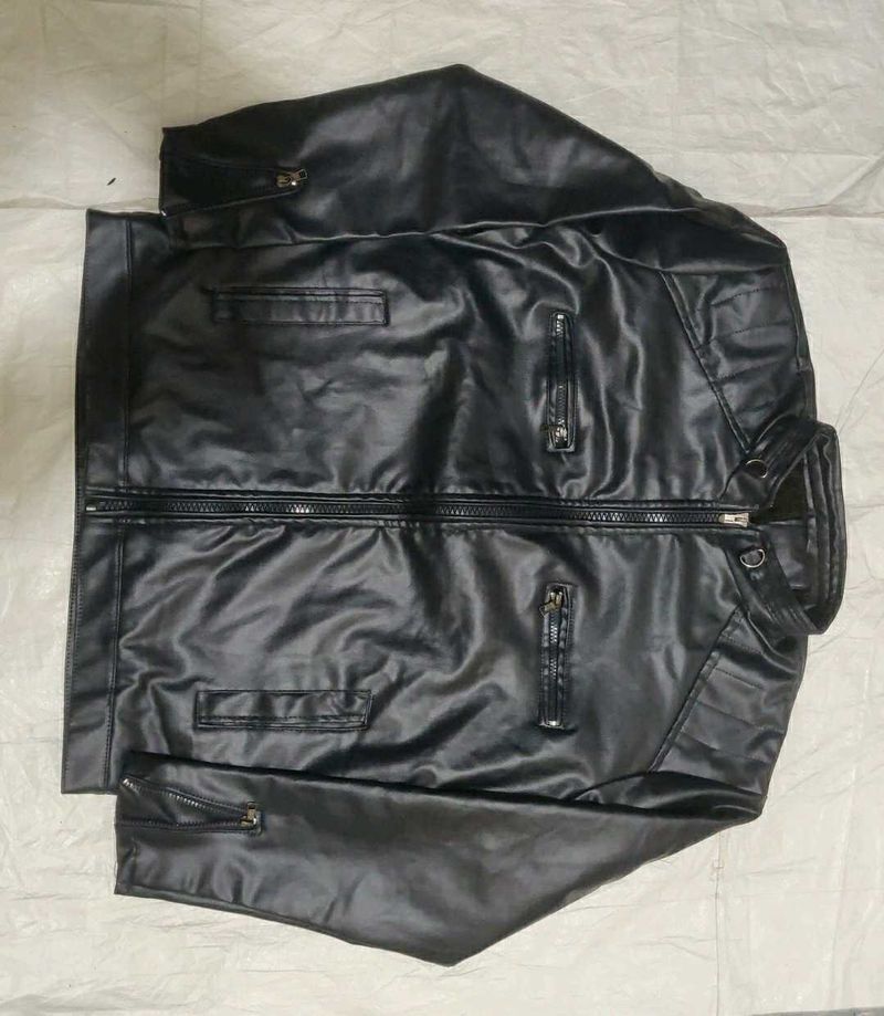 Stylish Black Leather Jacket