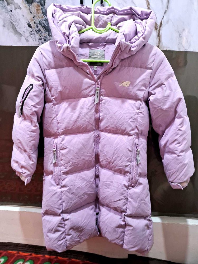 New Balance Lilac Puffer Jacket