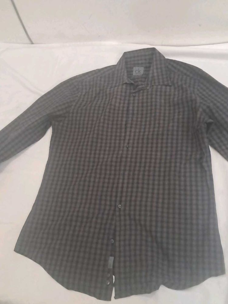 Cotton Shirt Charcoal Color
