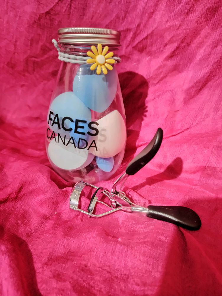 Faces Canada 6 In 1 Beauty Blender And Eye Curler