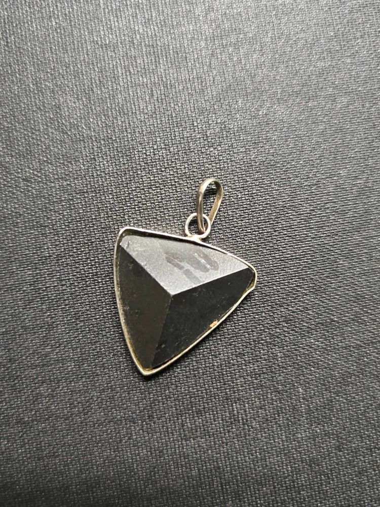 Black Triangle Pendant
