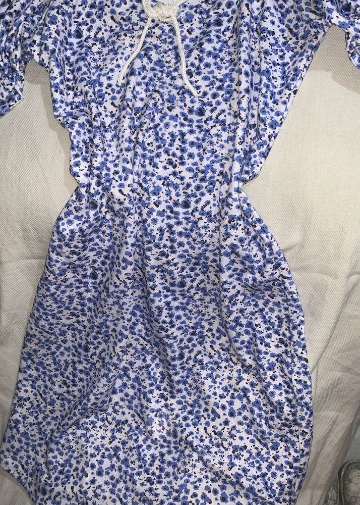 Floral Print Mini Bodycon Dress