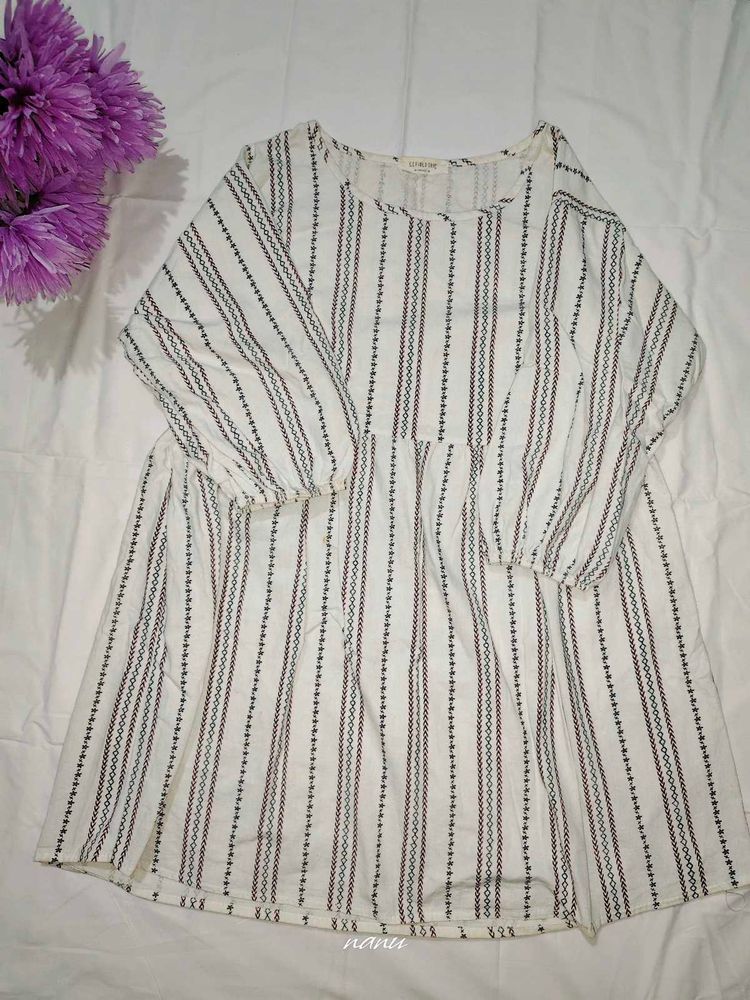 Striped Babydoll Dress