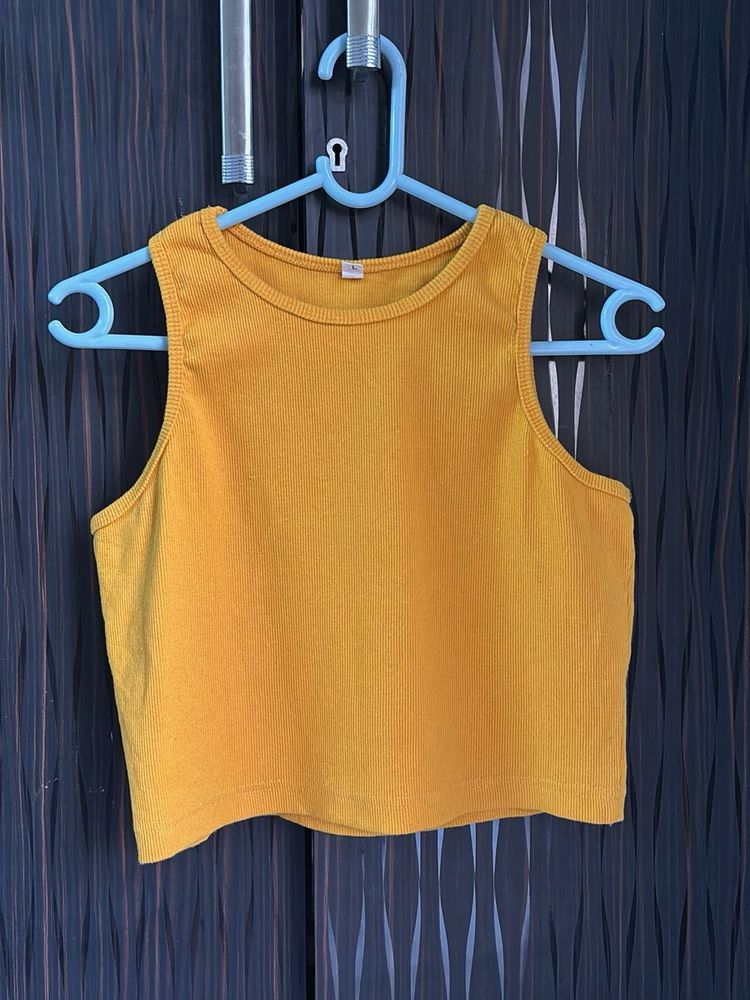 Mustard Yellow Tank Top