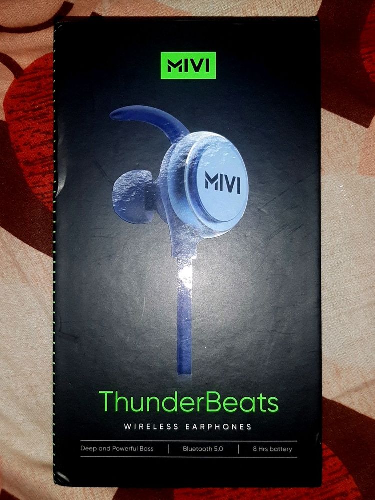 Combo Of New Mivi Neckband &amp; Roboteck Headphone