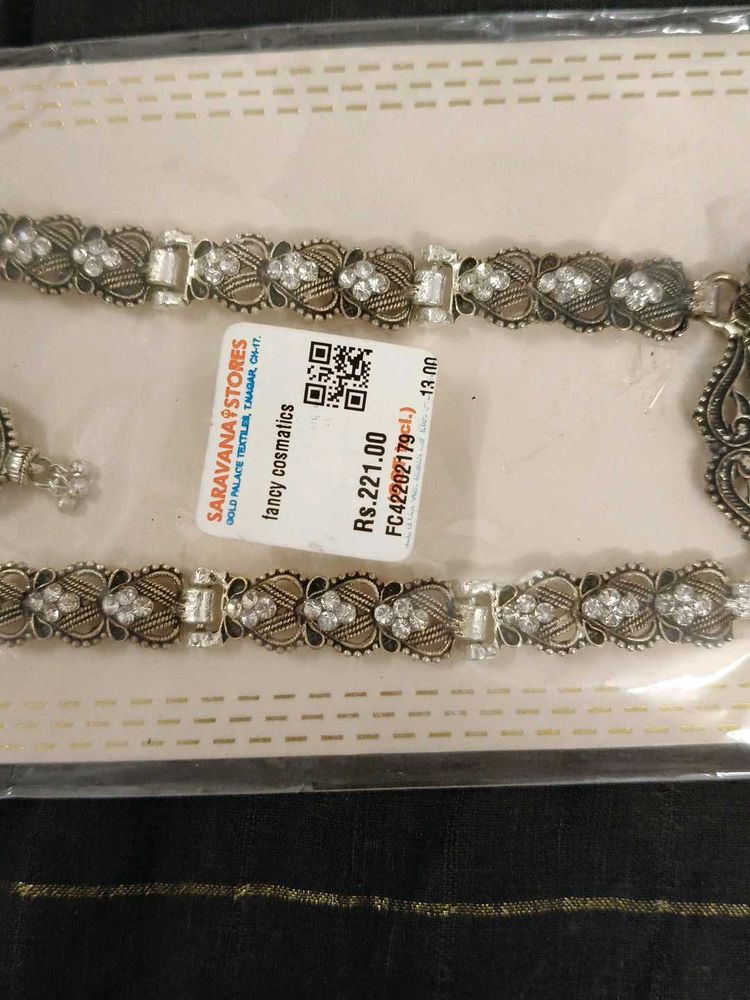 Combo - Kundan Earrings, and Necklace Set
