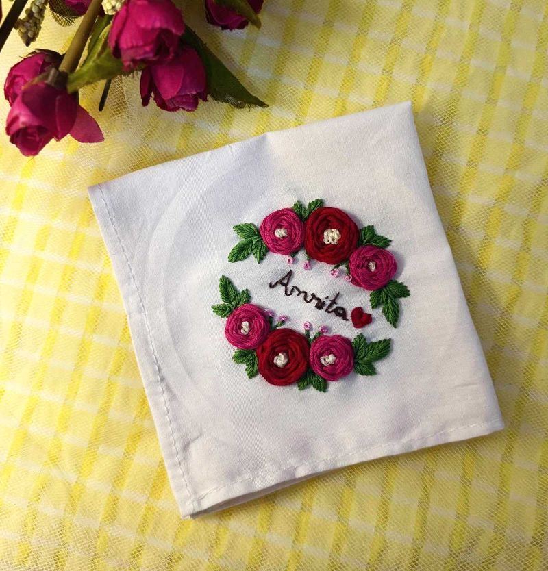 Personalized Embroidered Hanky