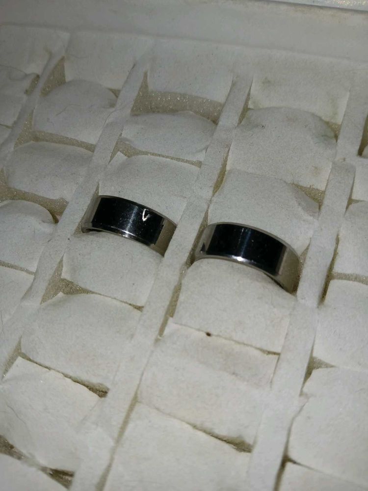 Stainless Steel Men Casual Rings