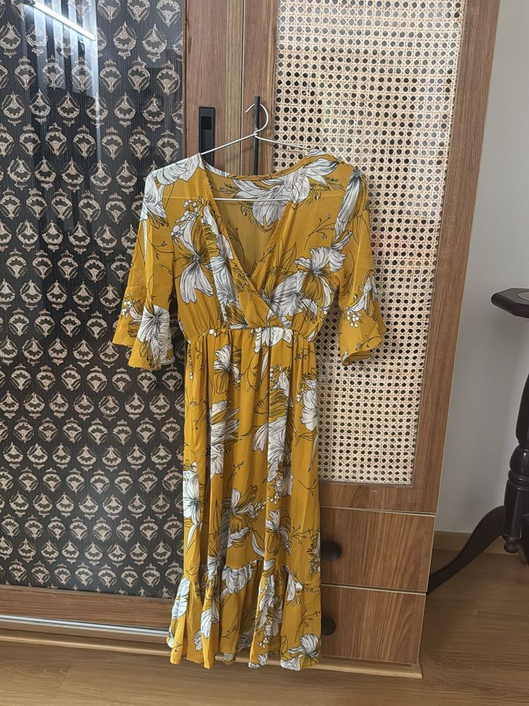 Mustard Dress