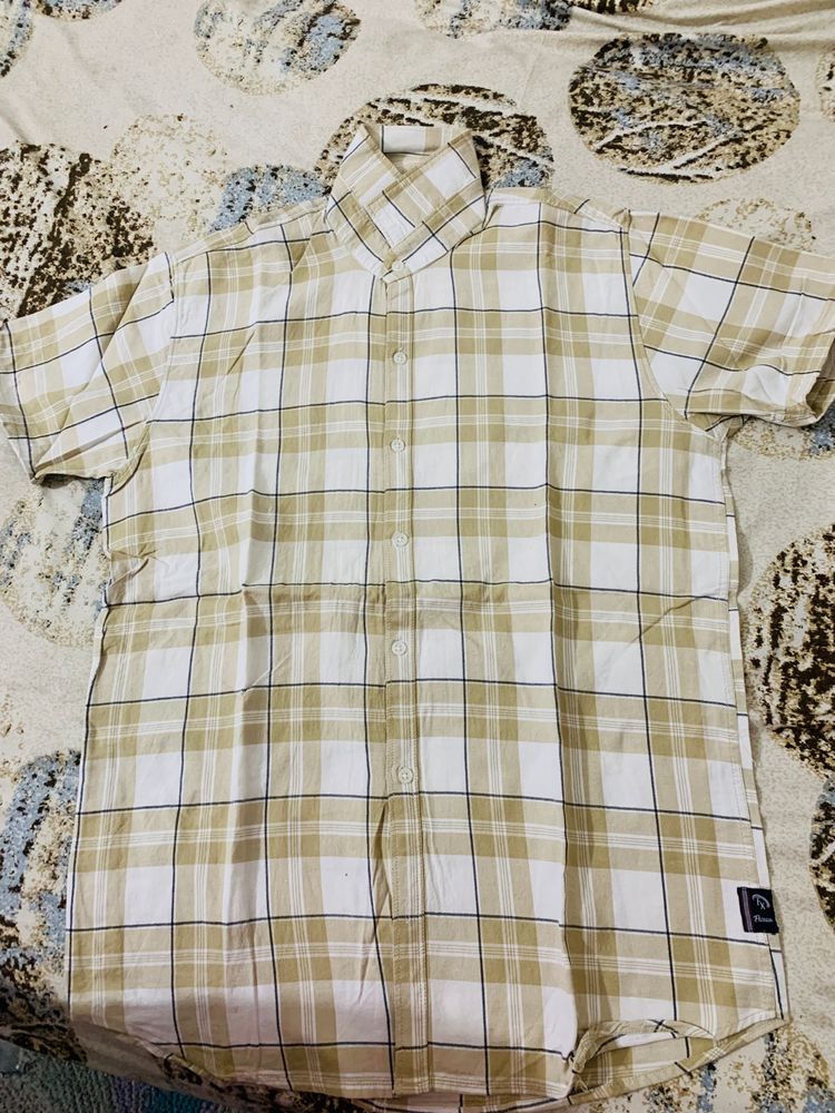Checked Shirt Men
