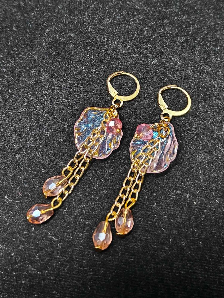 Dangling Chain Drop Earrings