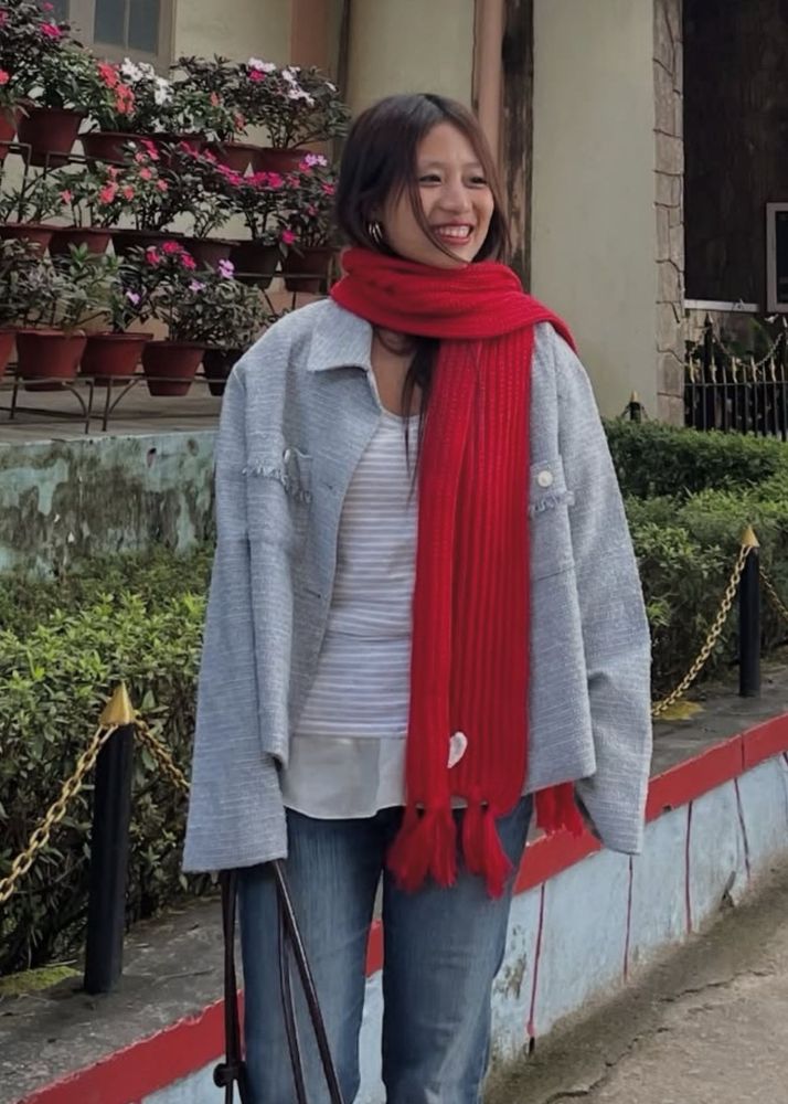 VIRAL mikasa handmade scarf