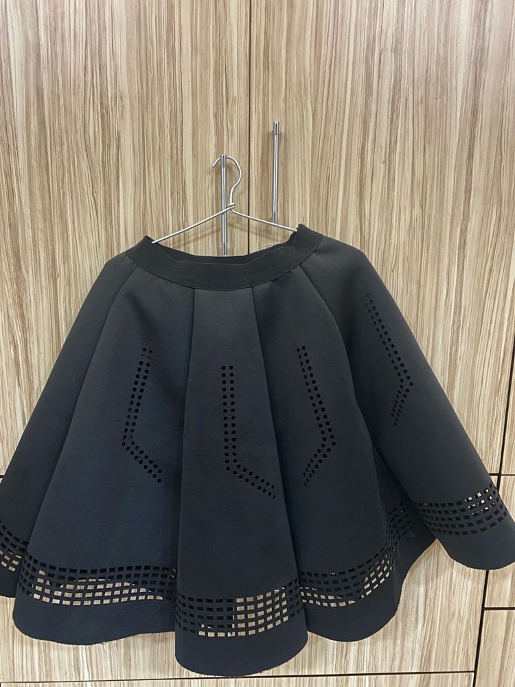 High Waist Pleated Skirt