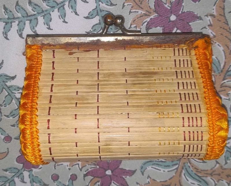 Vintage Bamboo Wallet