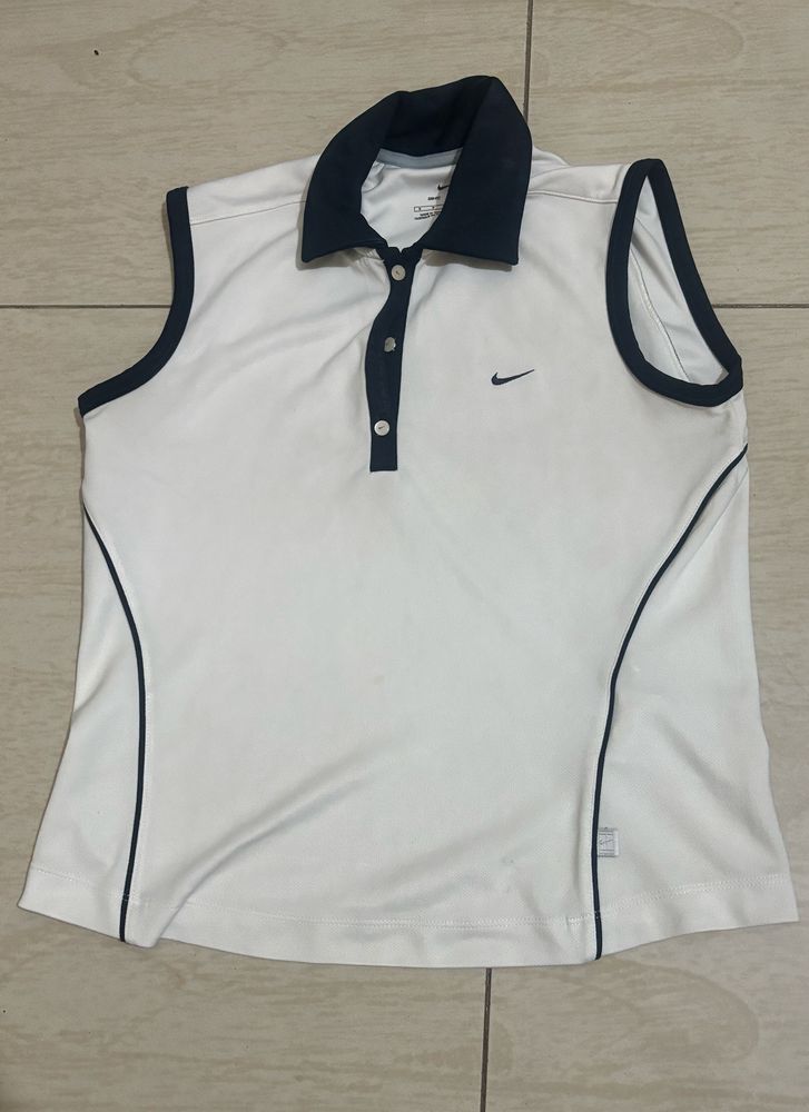 White Athletic Top