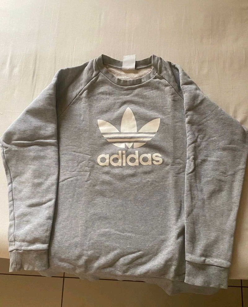 Adidas Grey Sweatshirt